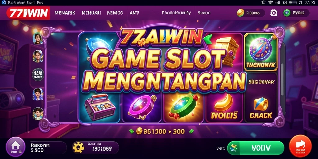 Screenshot gameplay Slot 77WIN yang seru dan menarik.
