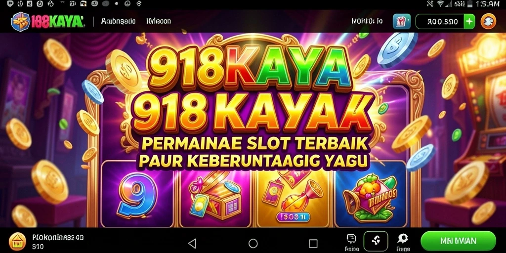 Tampilan menarik dari gameplay Slot di 918KAYA.