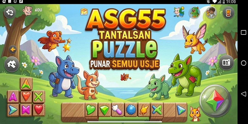 Gameplay menarik dan tantangan berpuzzles di ASG55.