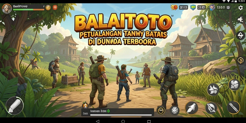 Tampilan menakjubkan dari dunia terbuka BALAITOTO yang menanti untuk dijelajahi.