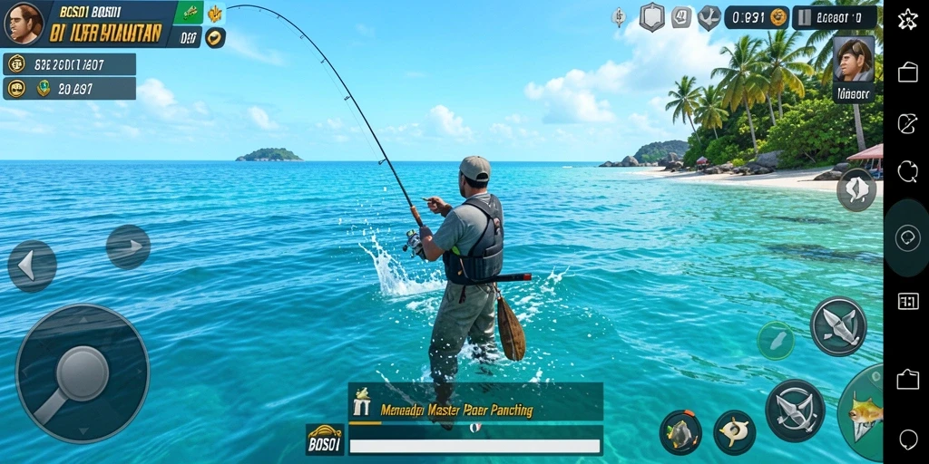 Tangkapan besar di lautan dengan gameplay memukau.