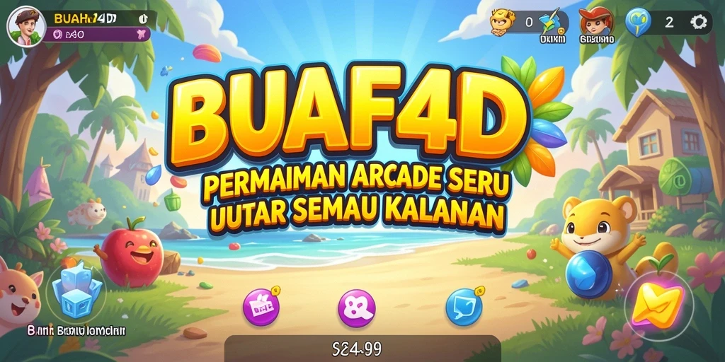 Tampilan menarik gameplay BUAH4D dengan berbagai buah berwarna.