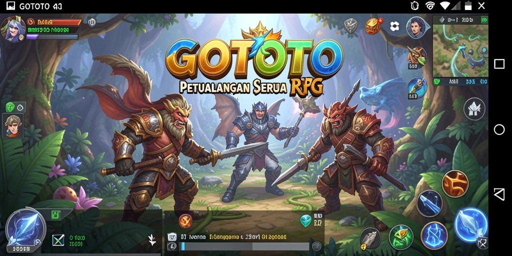 Gameplay seru dan mendalam dari GOTOTO yang menanti petualangan Anda.