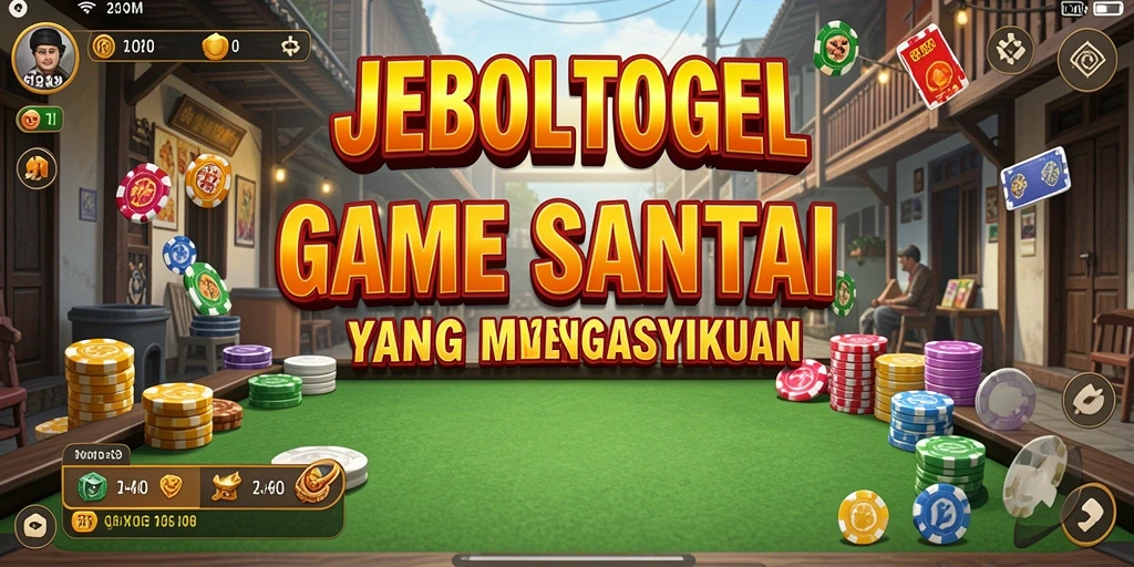 Tampilan gameplay JEBOLTOGEL yang menarik dan penuh warna.