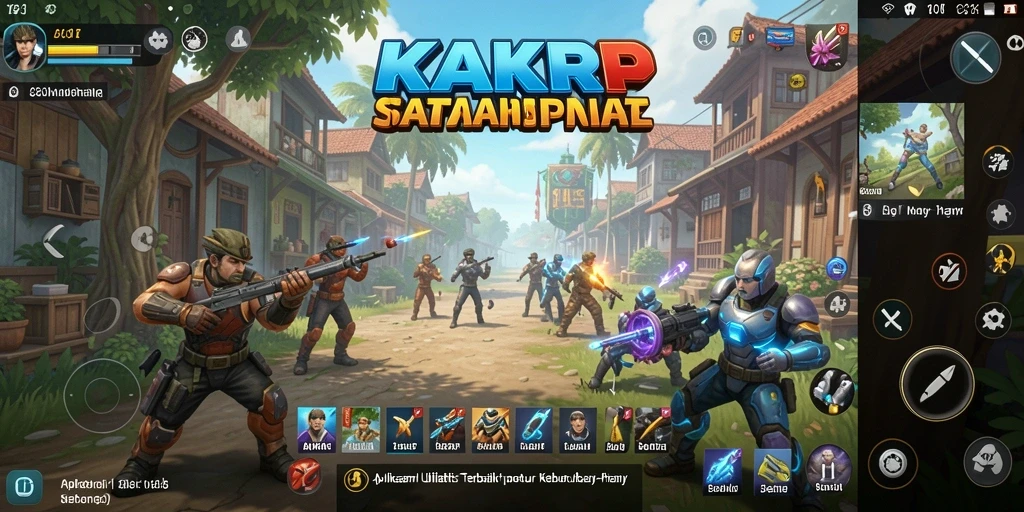 Tampilan antarmuka KAKRP yang sederhana dan fungsional.