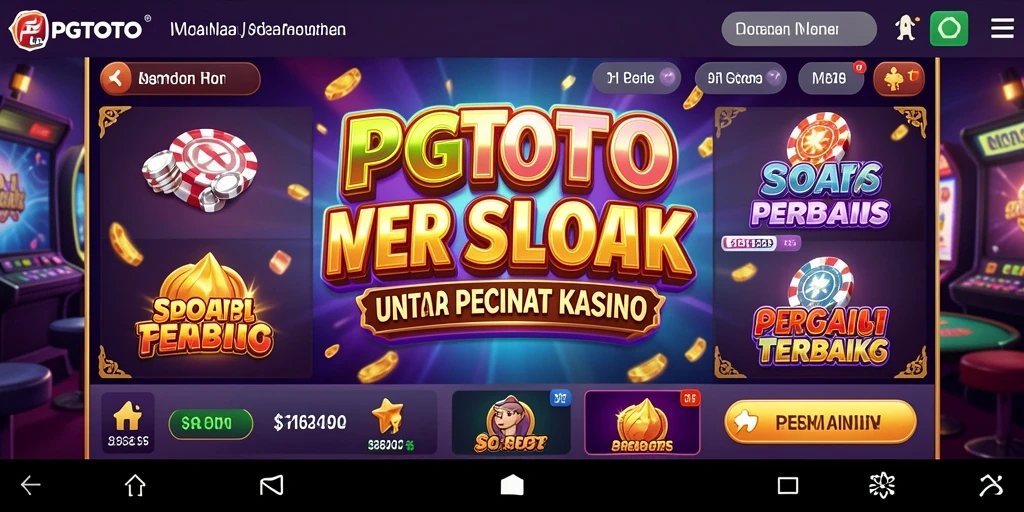 Screenshot gameplay PGTOTO yang menunjukkan suasana Slot yang mendebarkan.