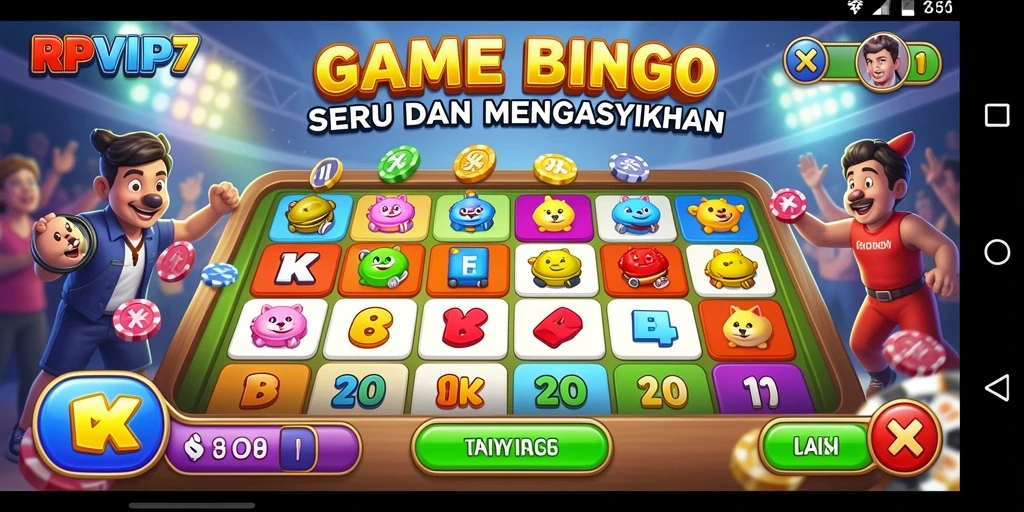 Tampilan gameplay RPVIP7 yang menegangkan dan penuh warna.