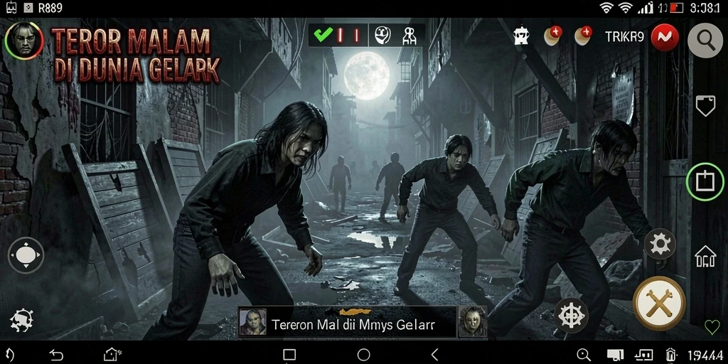 Screenshot utama RR89 menampilkan atmosfer Horror yang mencekam dan gameplay menegangkan.