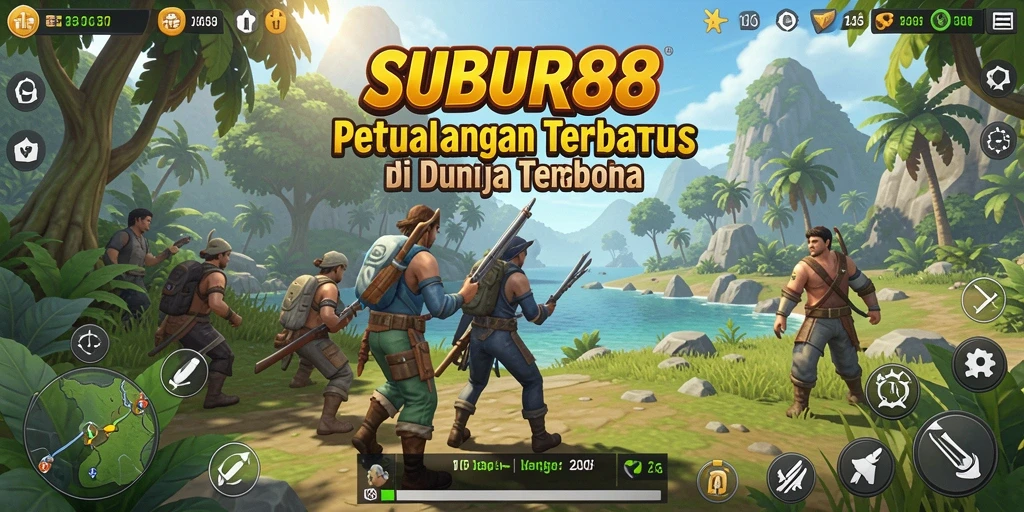 Gameplay SUBUR88 yang mendebarkan di dunia terbuka.